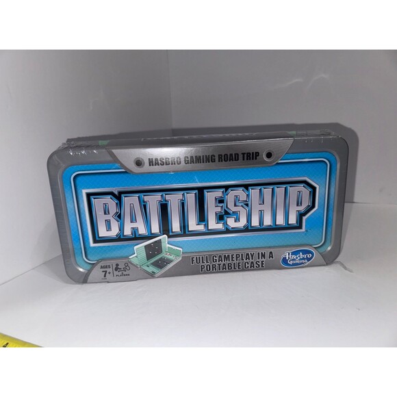 Battleship Road Trip Edition Full Board Game in Portable Case for Travel Car NIB - Picture 1 of 3